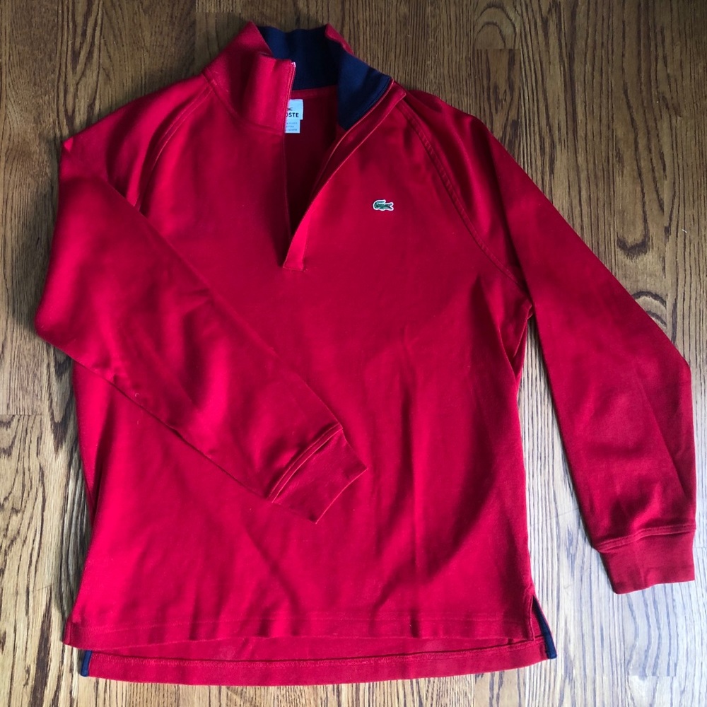 Lacoste Zip Up Pullover